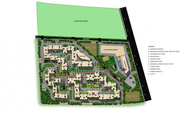  new-haven-bengaluru-phase-v Master Plan