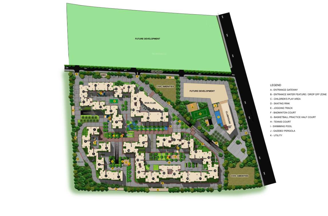  new haven bengaluru phase v Master Plan