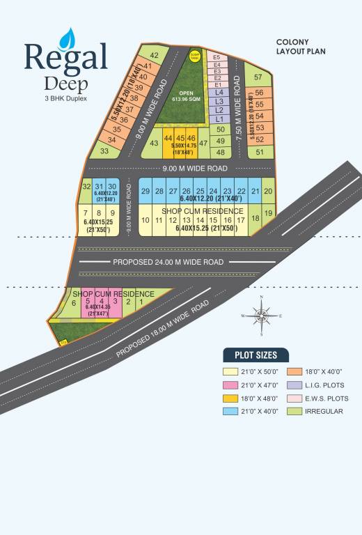  regal deep Layout Plan