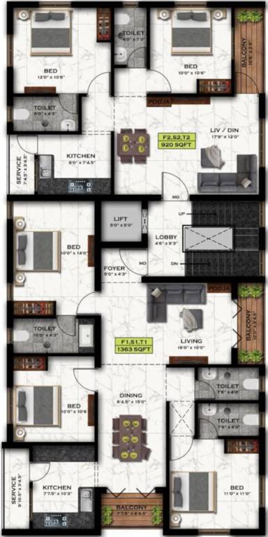  project venezia Project Venezia Cluster Plan From 1st To 3rd Floor