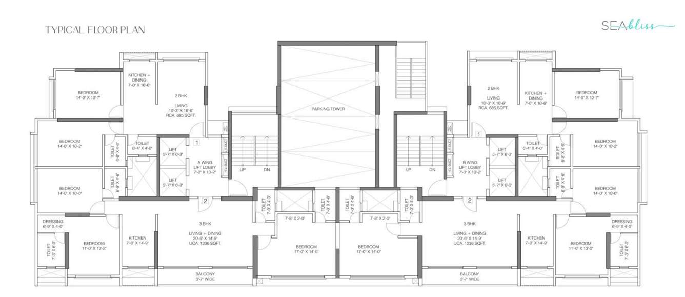  seabliss Ekopa Sahaniwas Cooperative society Cluster Plan