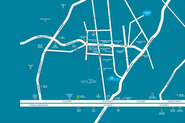  swastik-skylark Location Plan
