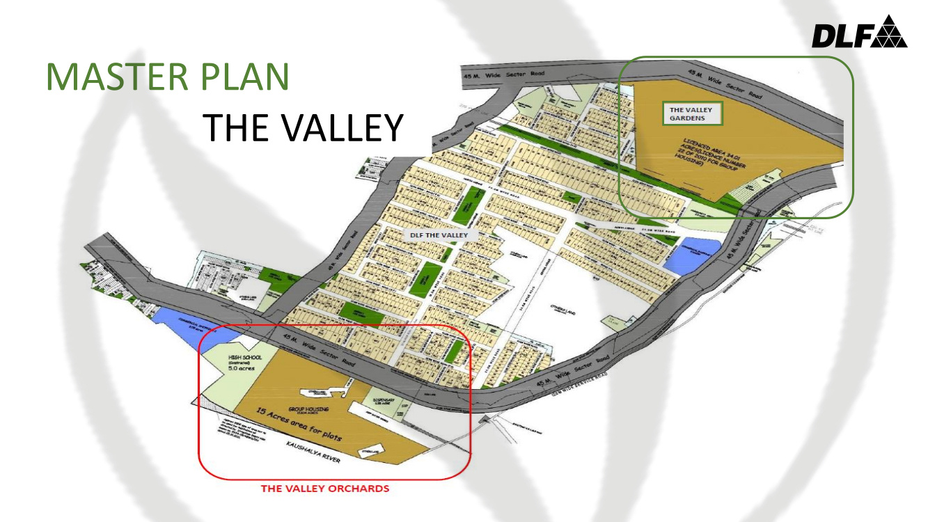 the valley gardens Master Plan