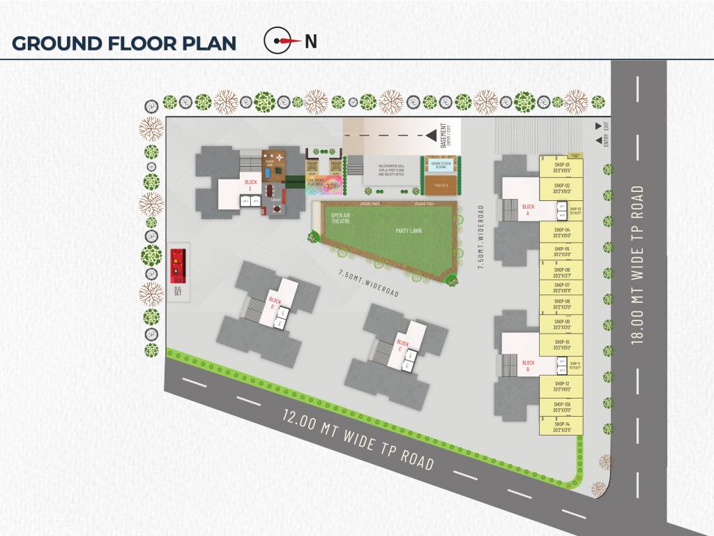 aleta modern living Block A Cluster Plan