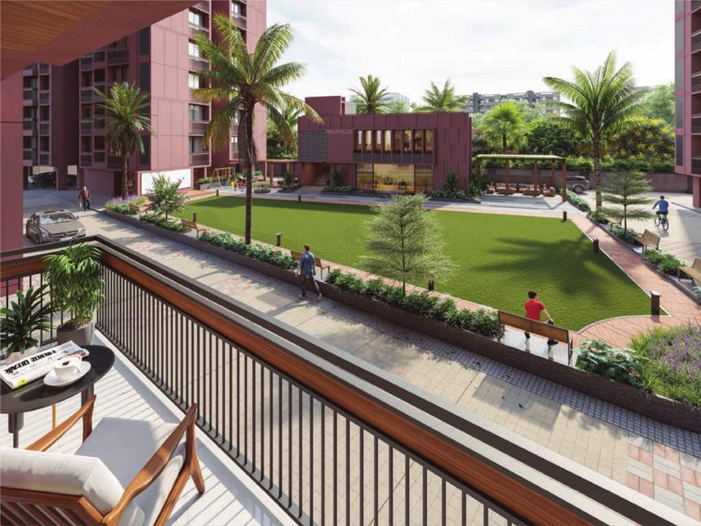 aleta modern living Landscaped Gardens