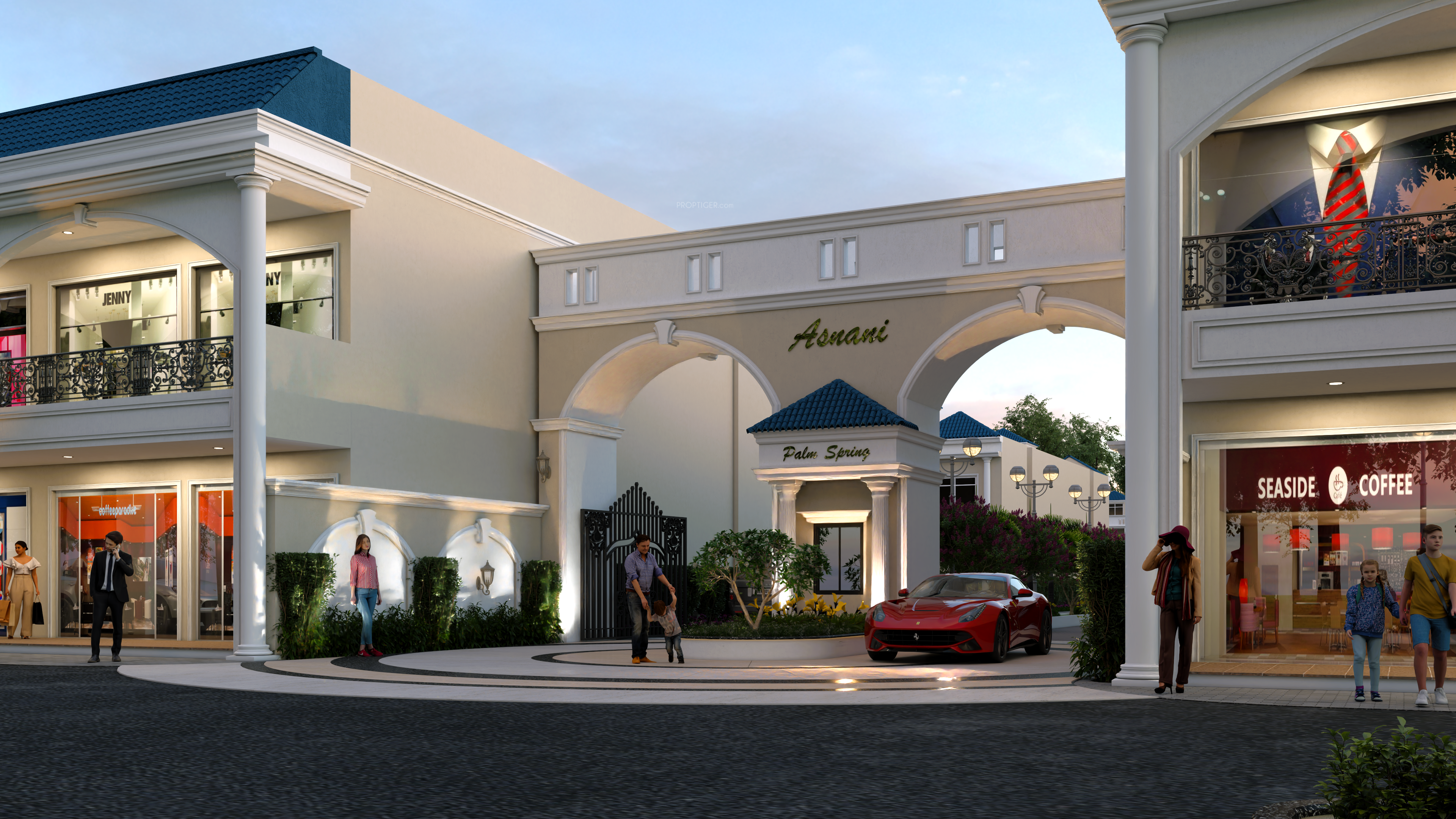  palm springs Elevation