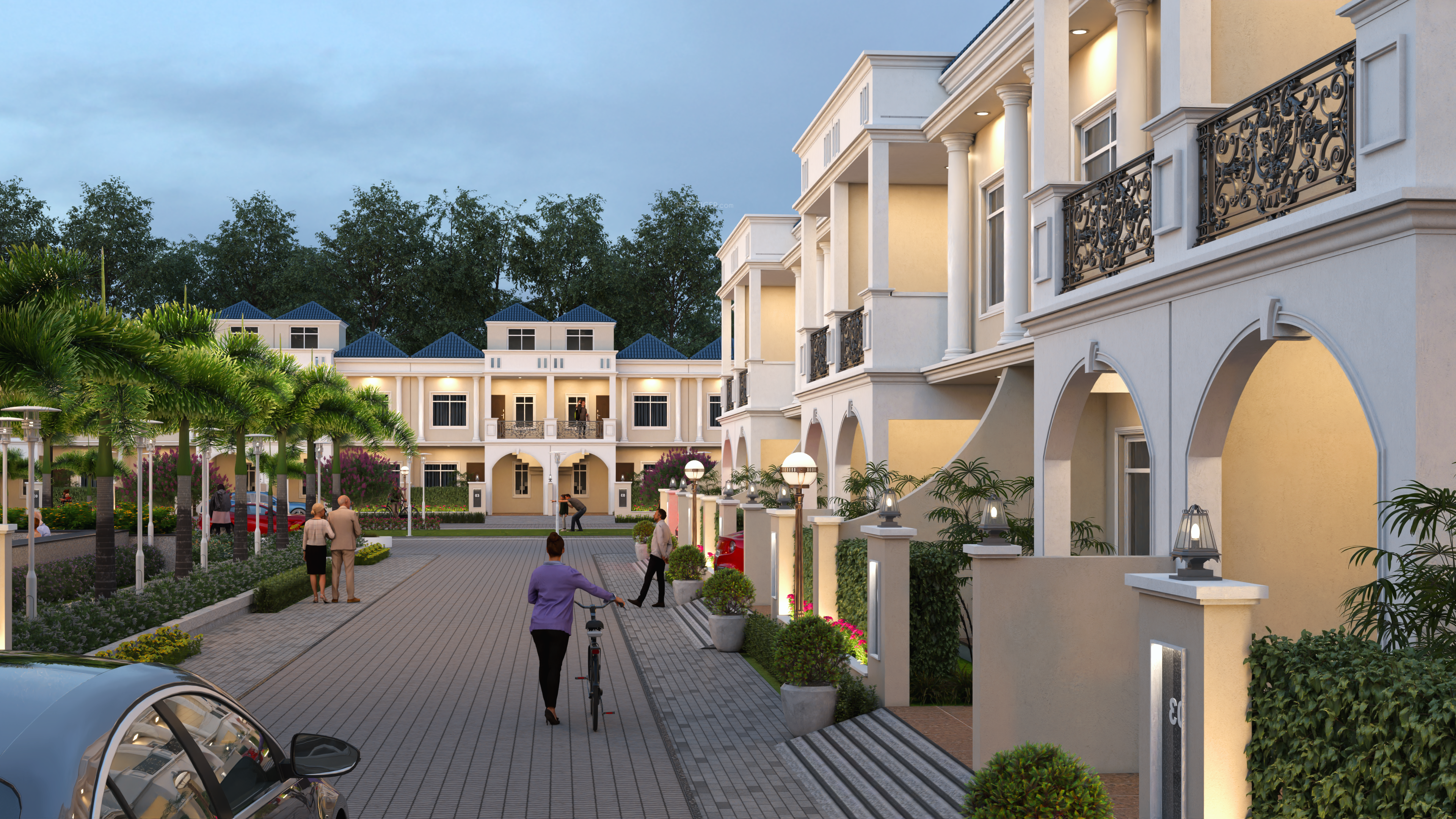  palm springs Elevation