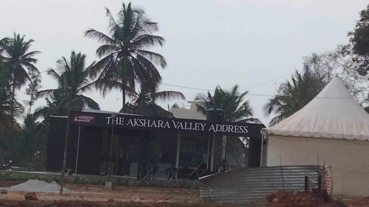  the akshara valley address Construction Status Feb 23