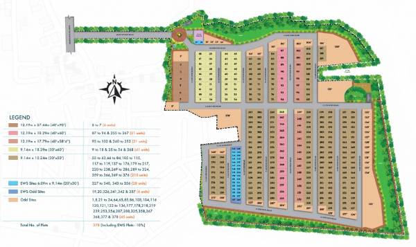  the-akshara-valley-address Layout Plan