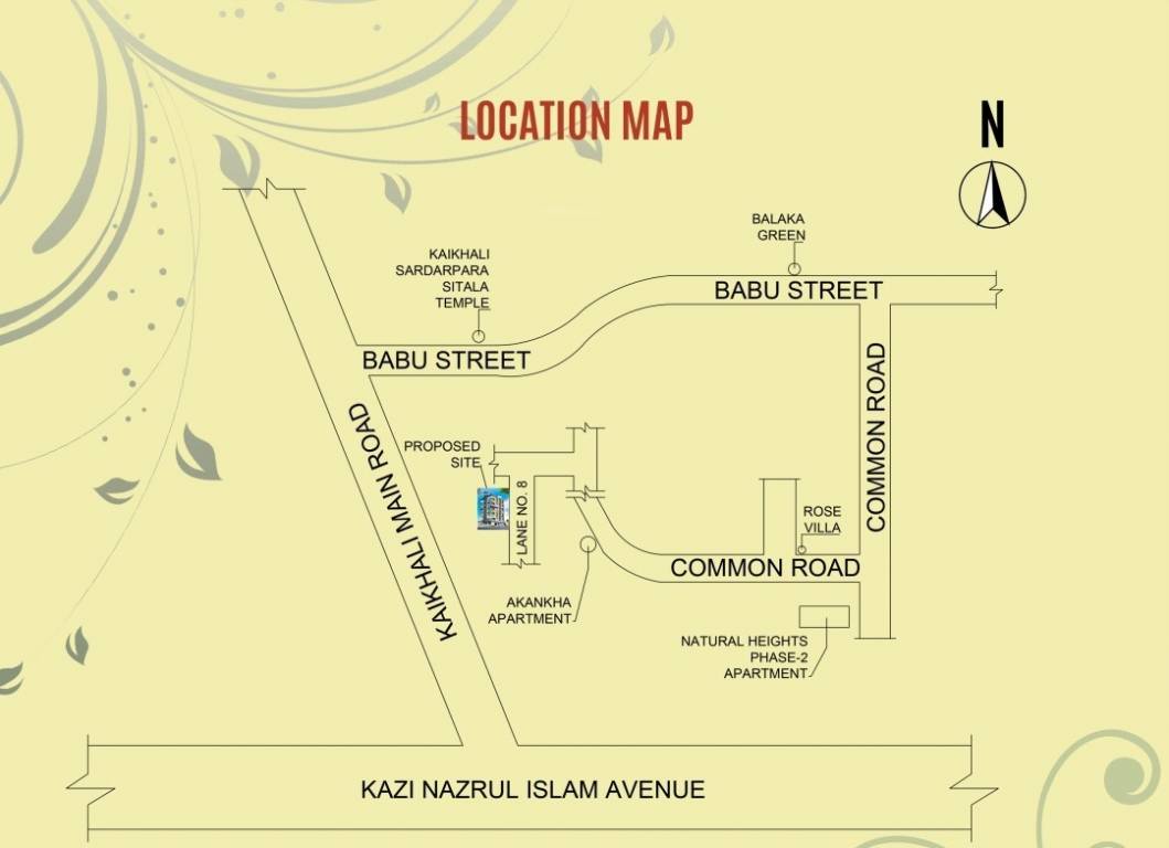  sky heights Location Plan