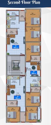  slatewood Slatewood Cluster Plan For 2nd Floor