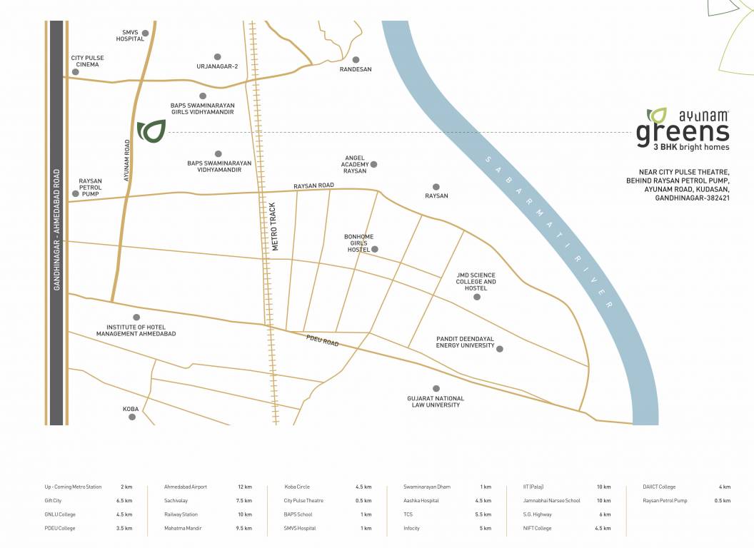  greens Location Plan