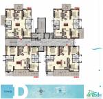 Tower D Cluster Plan for Typical Floor the-drizzle Tower D Cluster Plan for Typical Floor