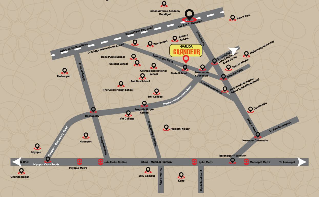  grandeur Location Plan