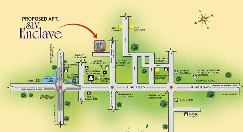  enclave Location Plan