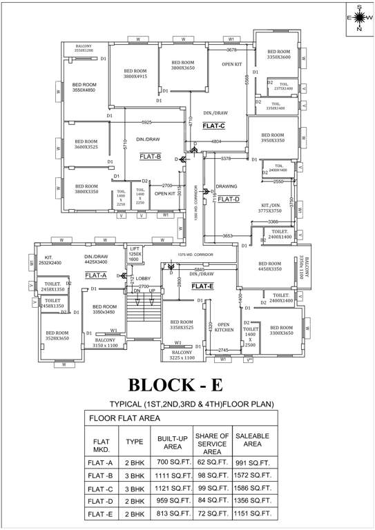  sunrise complex Sunrise Complex Cluster Plan