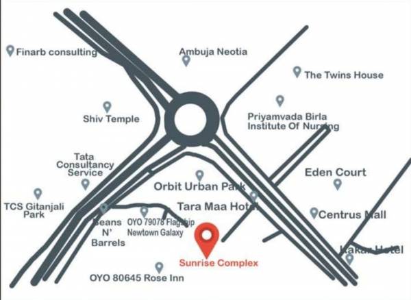  sunrise-complex Location Plan