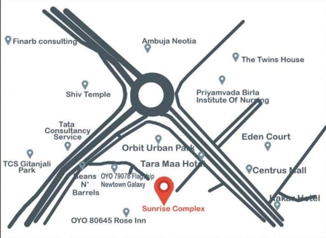  sunrise complex Location Plan