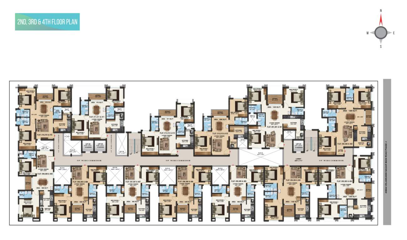  ramyam Mahalakshmi Rammiyam Cluster Plan