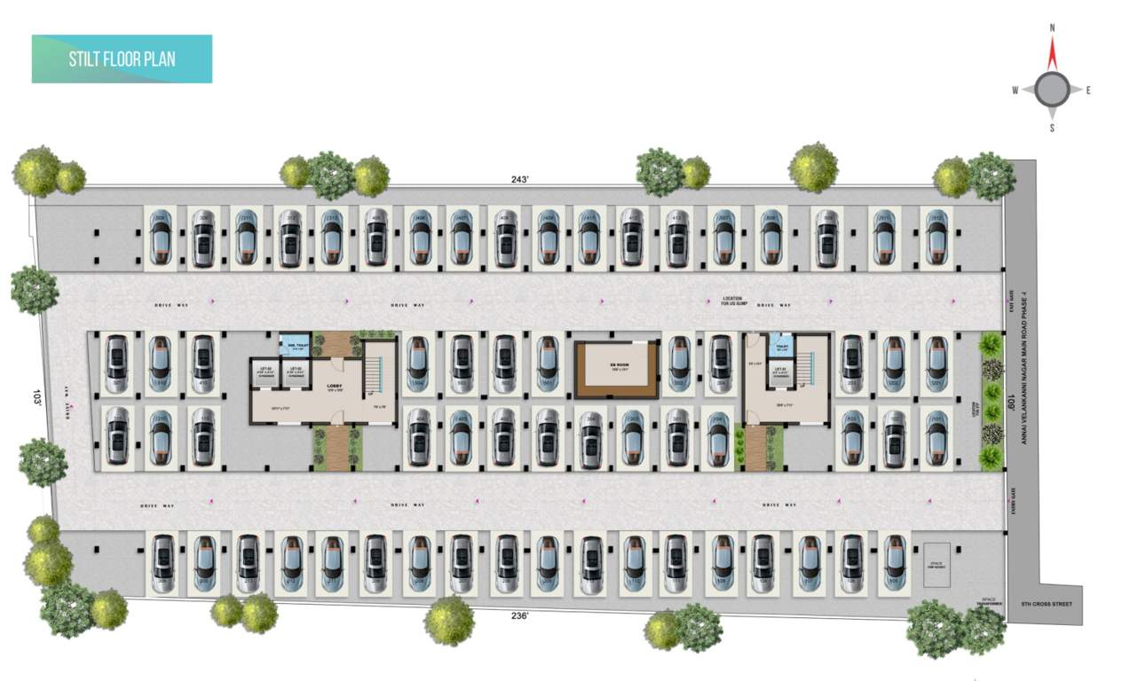  ramyam Mahalakshmi Rammiyam Cluster Plan