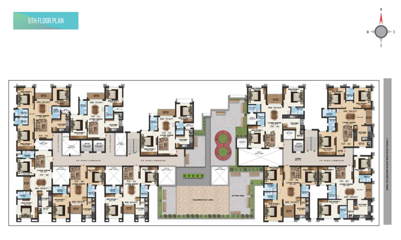  ramyam Mahalakshmi Rammiyam Cluster Plan