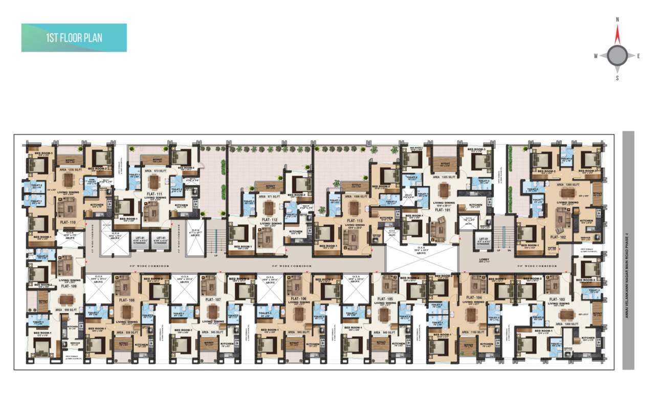  ramyam Mahalakshmi Rammiyam Cluster Plan