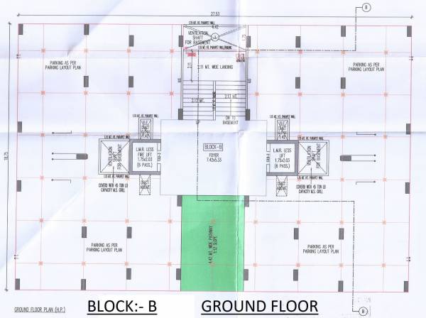  tirth-3 Block B Cluster Plan
