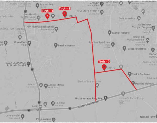  tirth-3 Location Plan