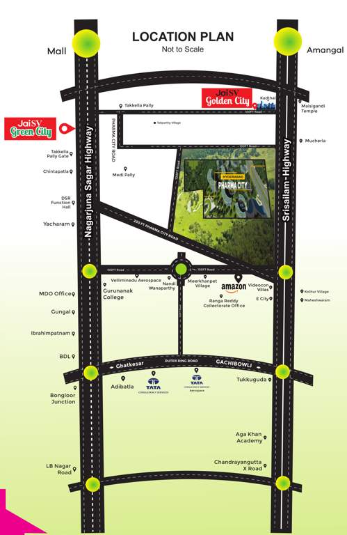  green city Location Plan