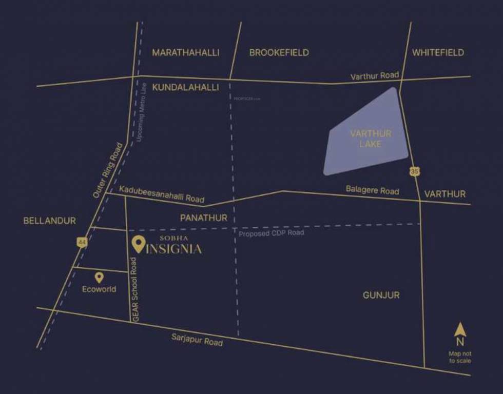  insignia Location Plan