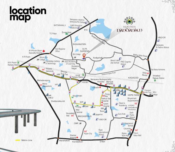  nandanam Location Plan