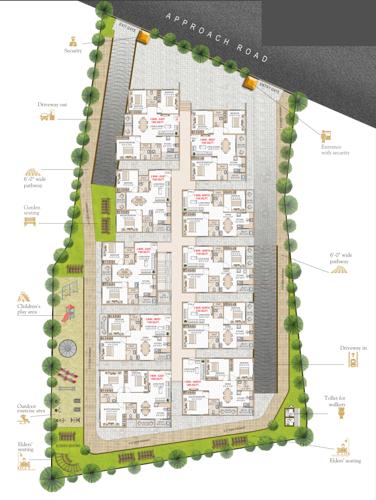  chourasia-revanta Chourasia Revanta Cluster Plan For Ground Floor