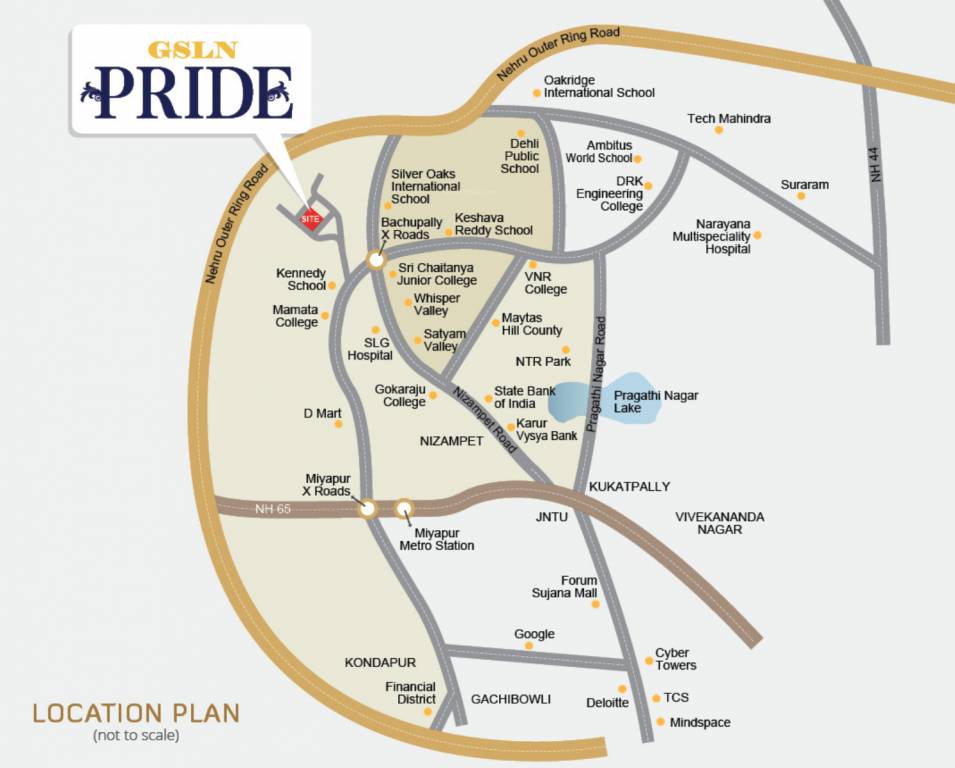  pride Location Plan