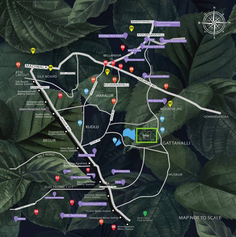  green acrres Location Plan