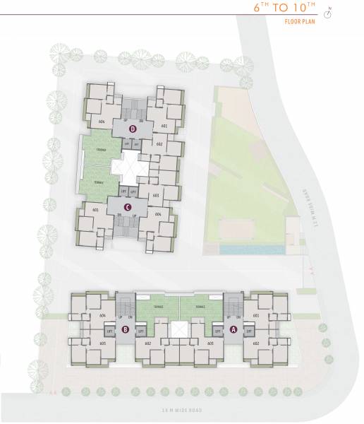  ananya-allium Block A, Block B, Block C, Block D,  Cluster Plan