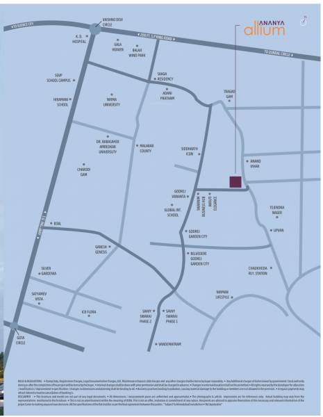  ananya-allium Location Plan