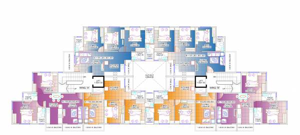  divine-park Building 2 Cluster Plan
