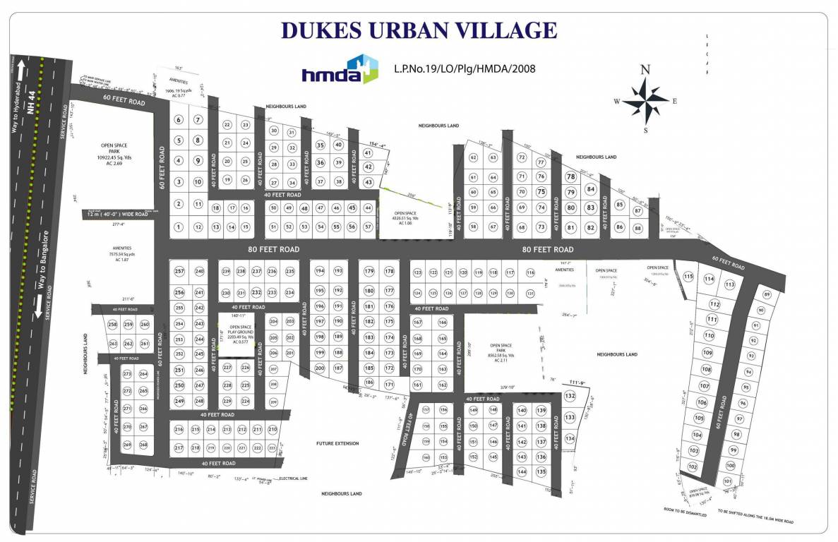  dukes urban village Master Plan