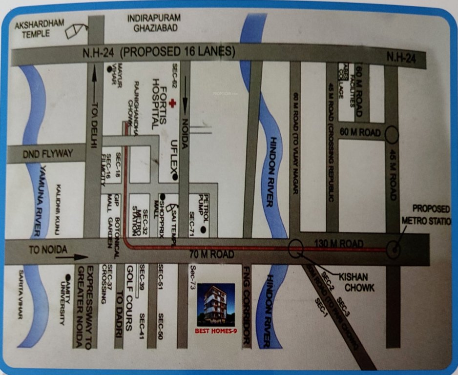  home 9 Location Plan