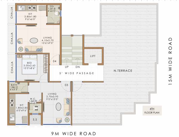  arpan Guru Arpan Cluster Plan for 4th Floor