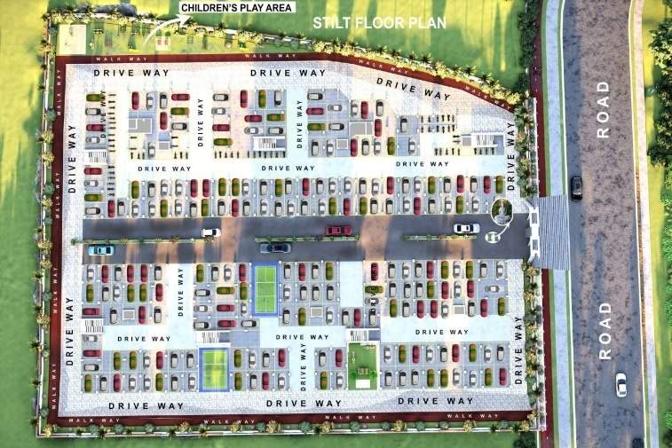  lake way Block A Cluster Plan