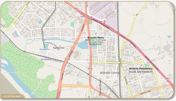  ananta-residency Location Plan