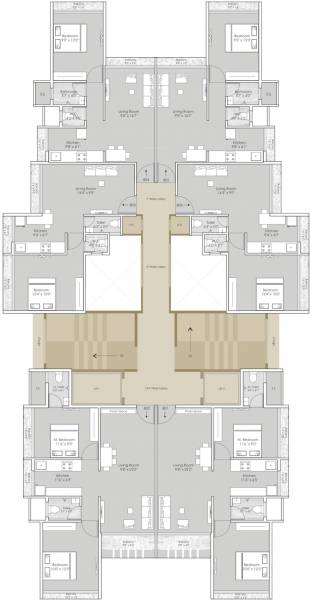  paradise Paradise Cluster Plan From 8th To 9th Floor