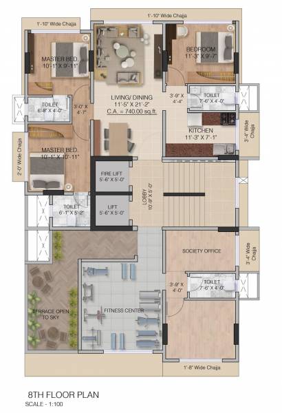  surya-darshan-chs Surya Darshan CHS Cluster Plan