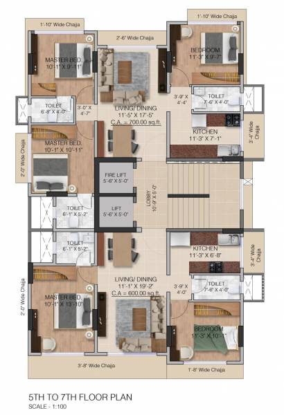  surya-darshan-chs Surya Darshan CHS Cluster Plan