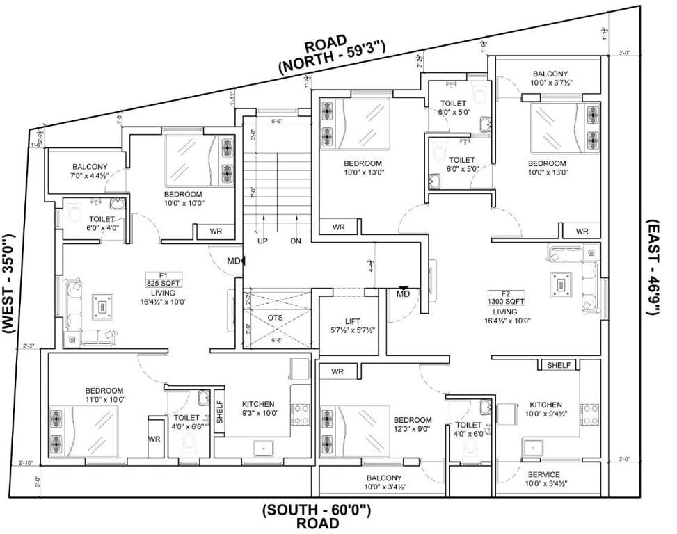  vishva avaiyam Visva Avaiyam Cluster Plan from 1st to 3rd Floor