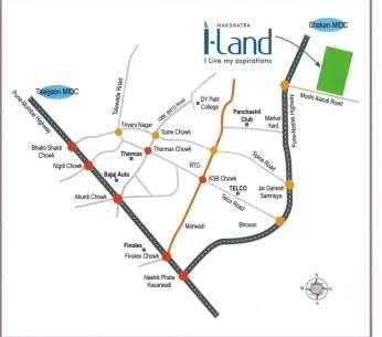  nakshatra i land phase 4 Location Plan