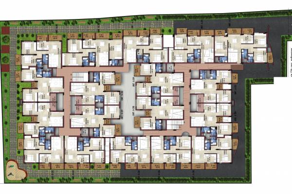  shanthiniketan Shanthiniketan Cluster Plan