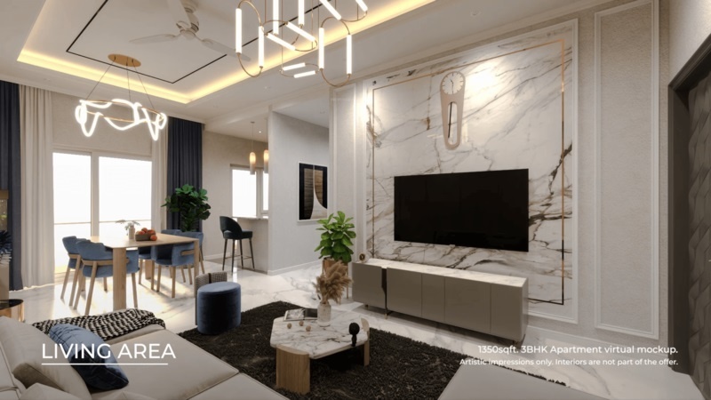  shanthiniketan Living Area