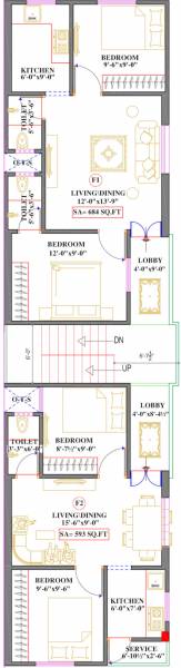  win-shri Win Shri Cluster Plan For 1st Floor